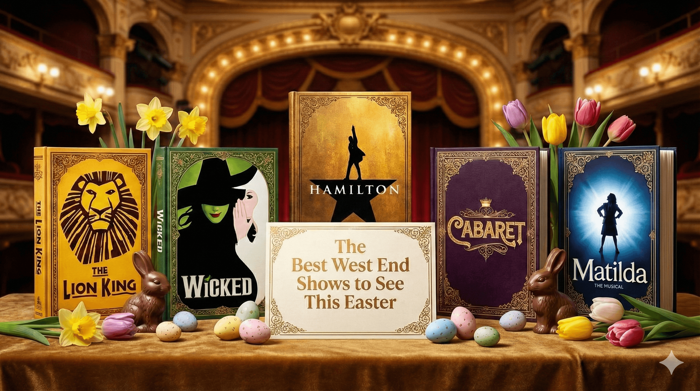 The best west end shows to see in London over Easter.
