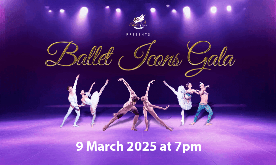 Book tickets for the Ballet Icons Gala in March 2026 at the London Coliseum