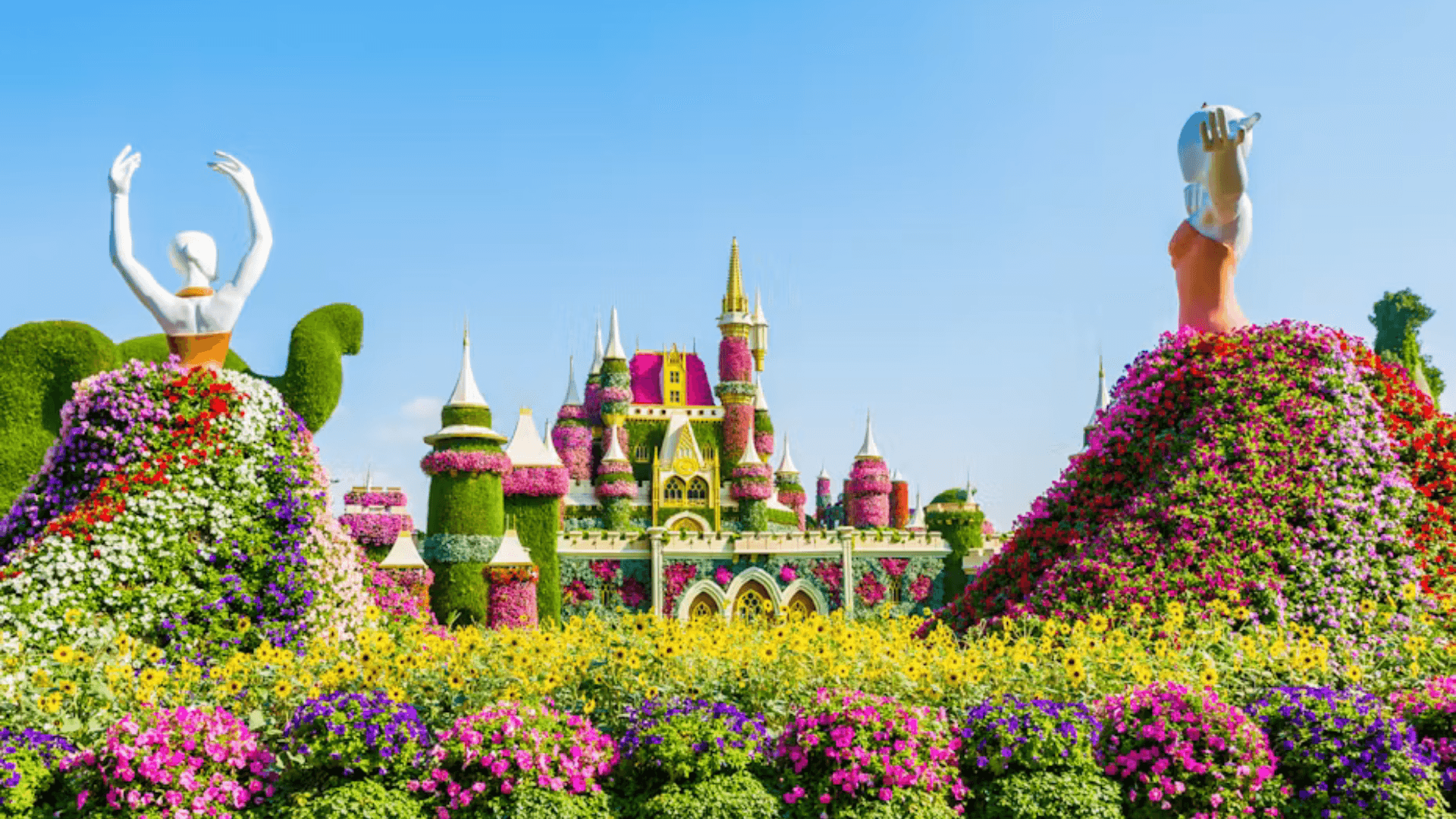 Dubai Miracle Garden: Zimska zemlja čuda u cvatu