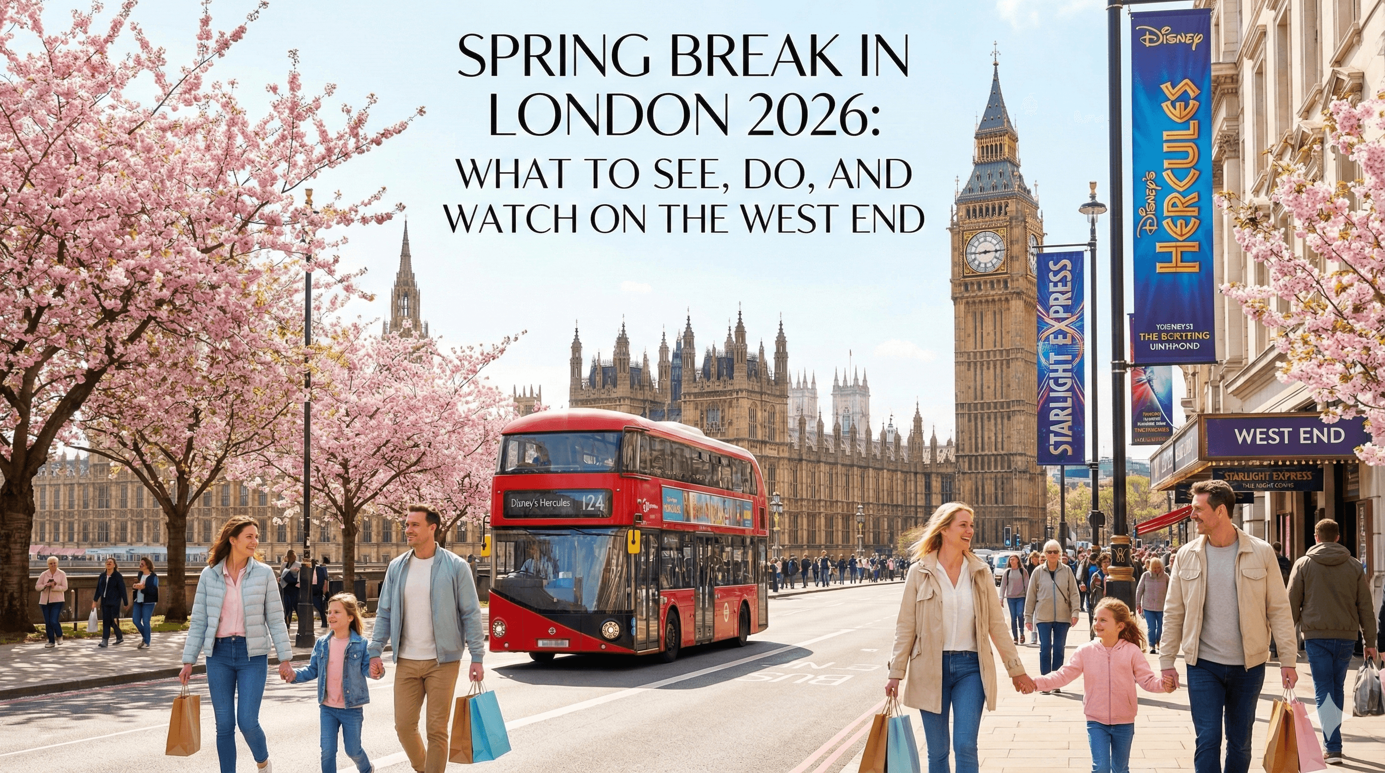 Plan your spring break London trip. West End shows, sightseeing, and practical tips for the school holidays.