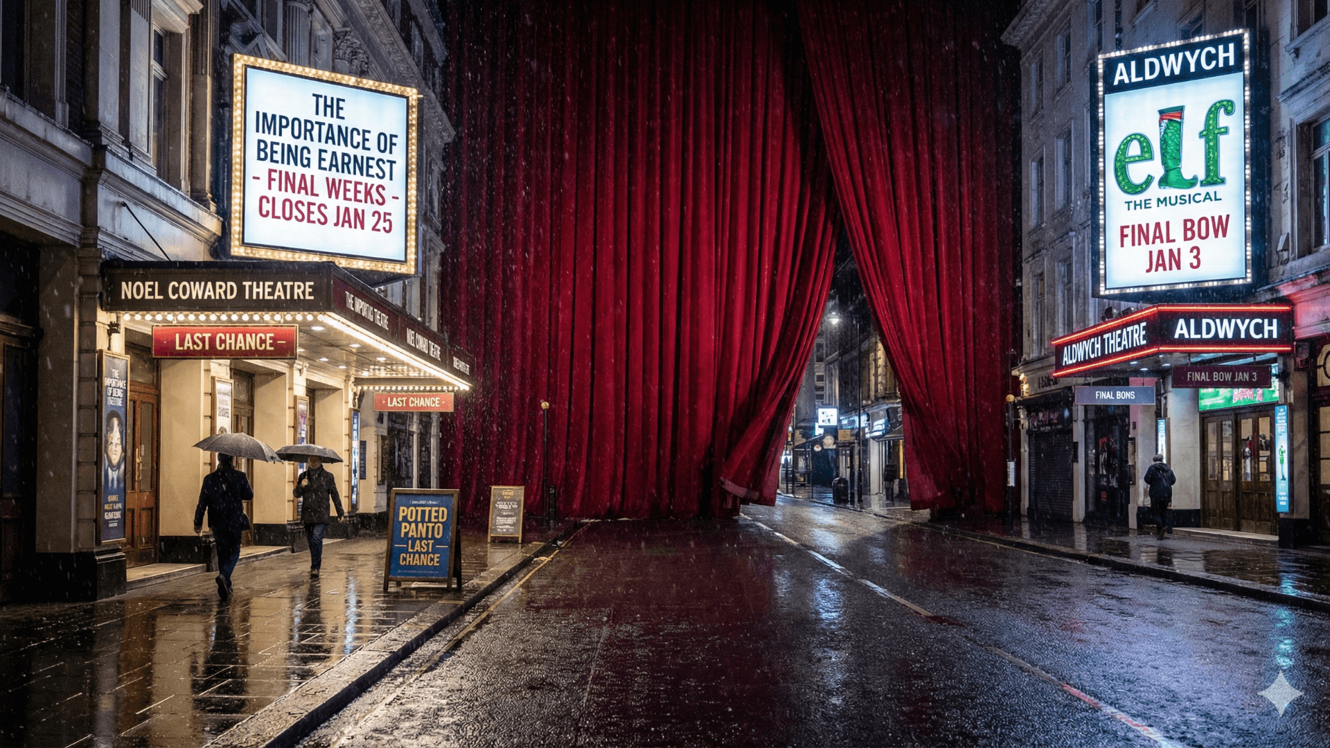 What's closing on the West End in January 2026. Catch these shows before they leave the London stage.