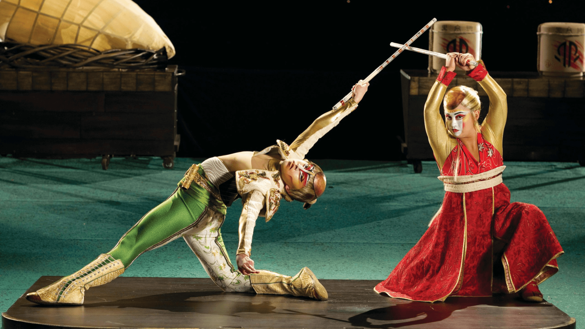 Cirque de Soleil's KA is playing to enthusiatic crowds in Las Vegas