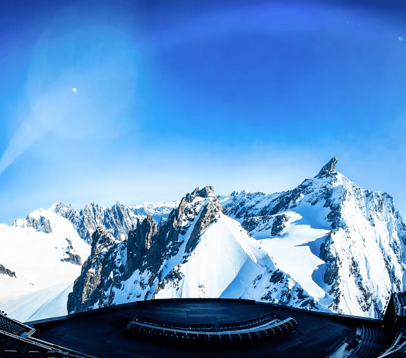 The Sphere Las Vegas featuring Daren Aronofsky's Postcard from Earth.