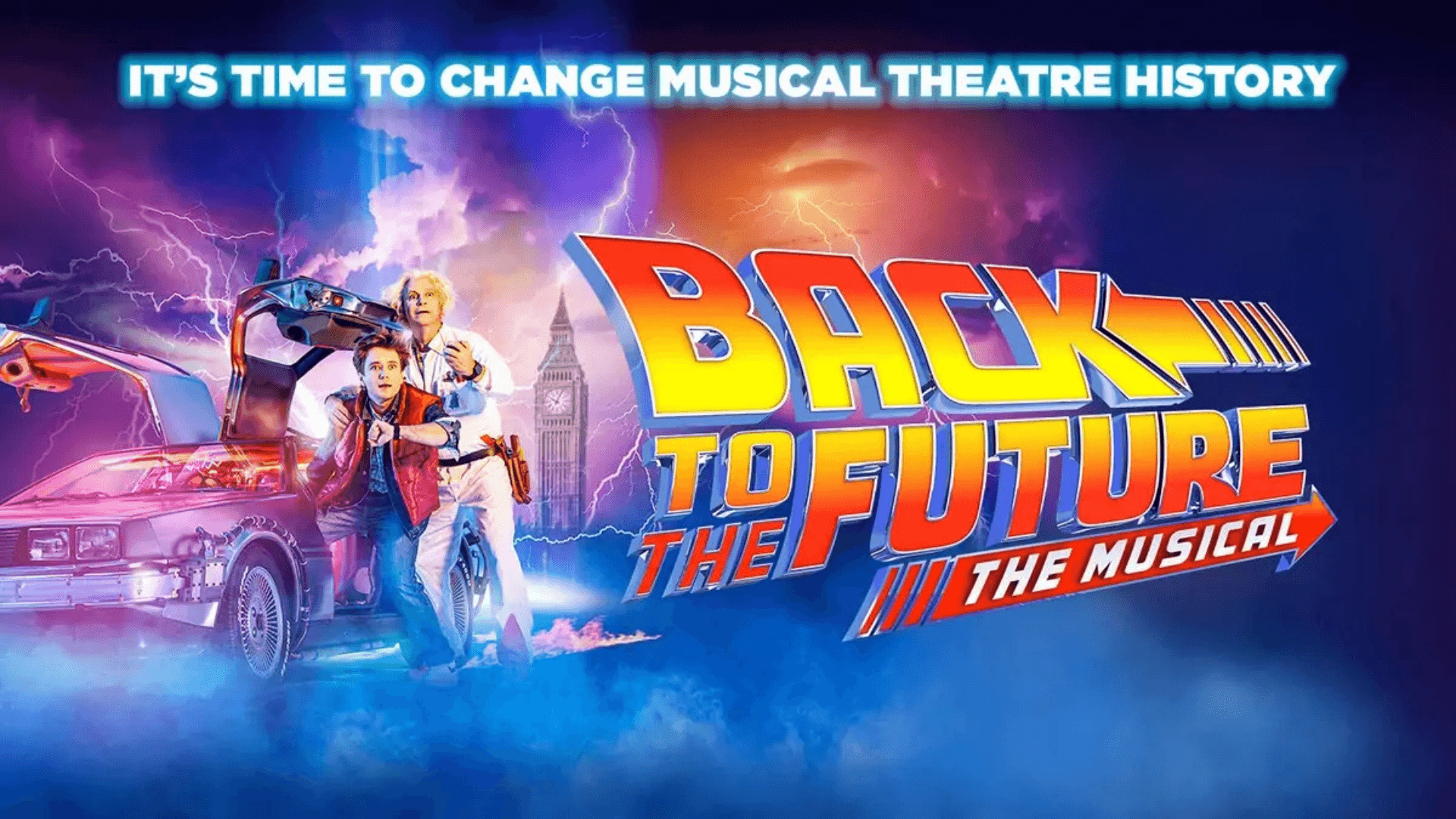 Book tickets for Back to the Future in London yesterday!