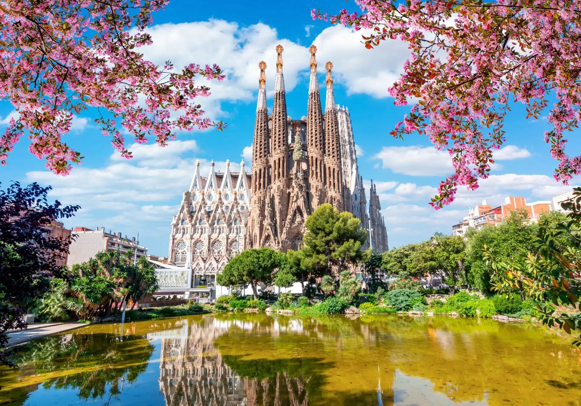 Gaudi's Sagrada Familia in Barcelona