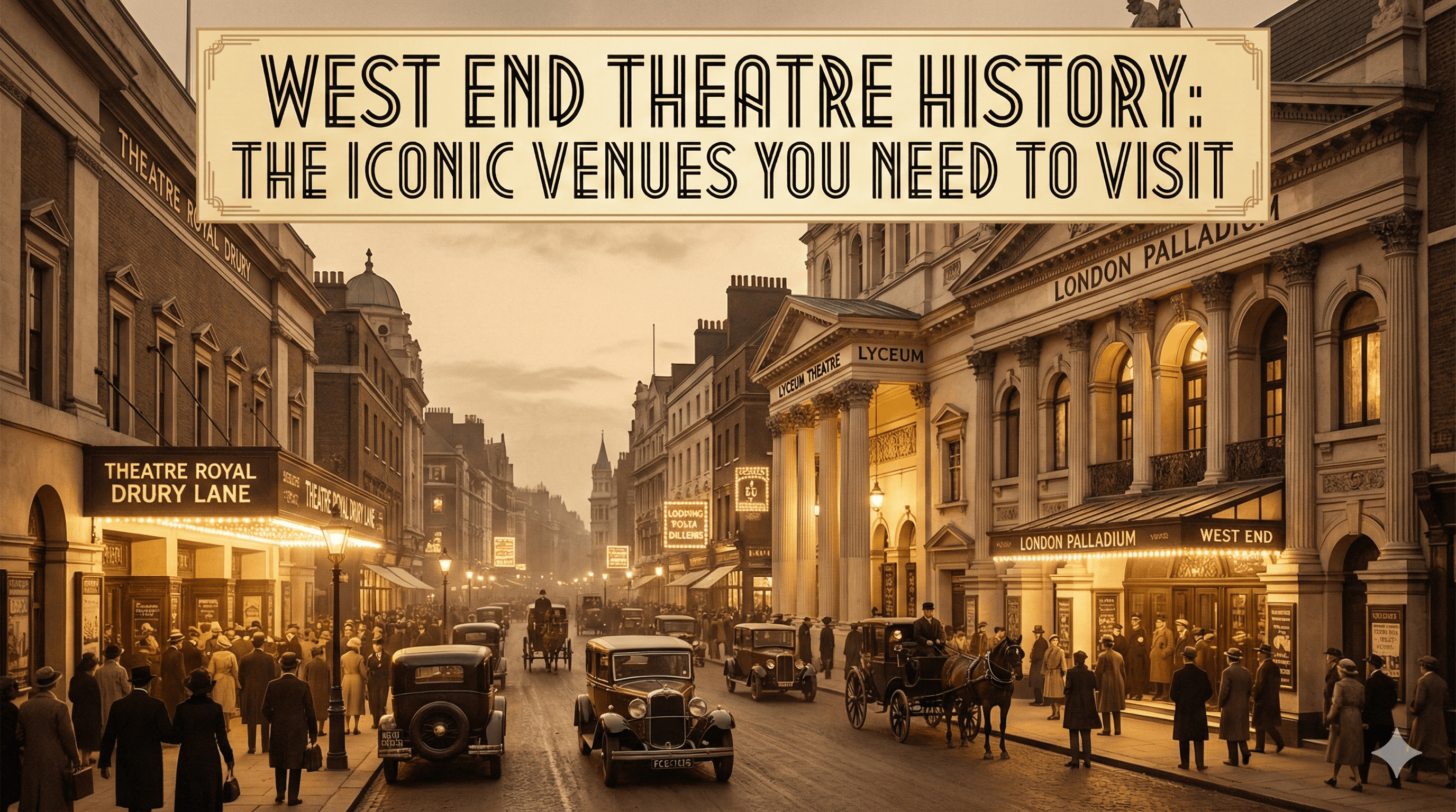 Learn about some of the West End's most iconic theatres and book your London theatre tickets today.