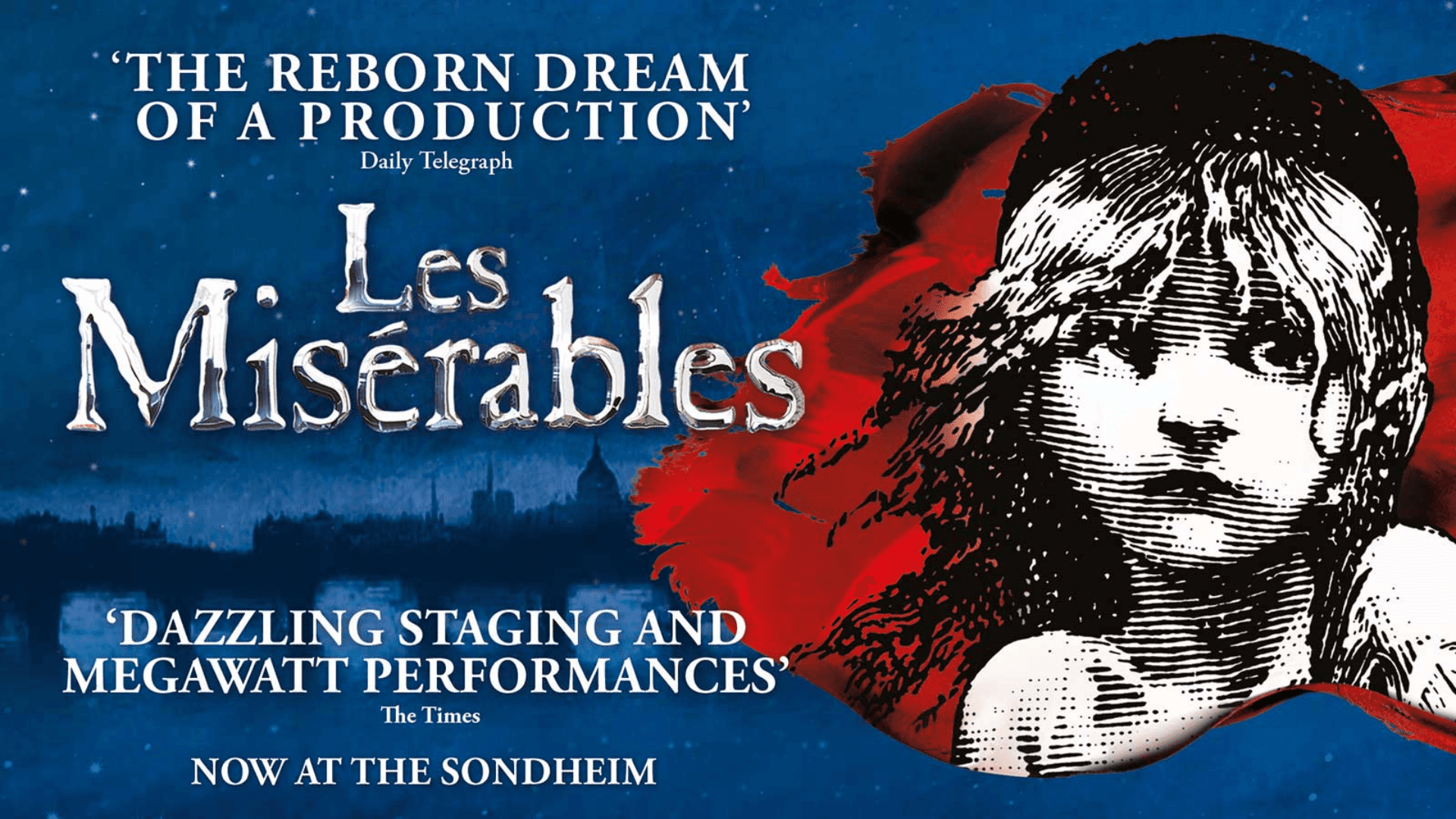 Vodič za sjedenje za Les Misérables – kazalište Sondheim
